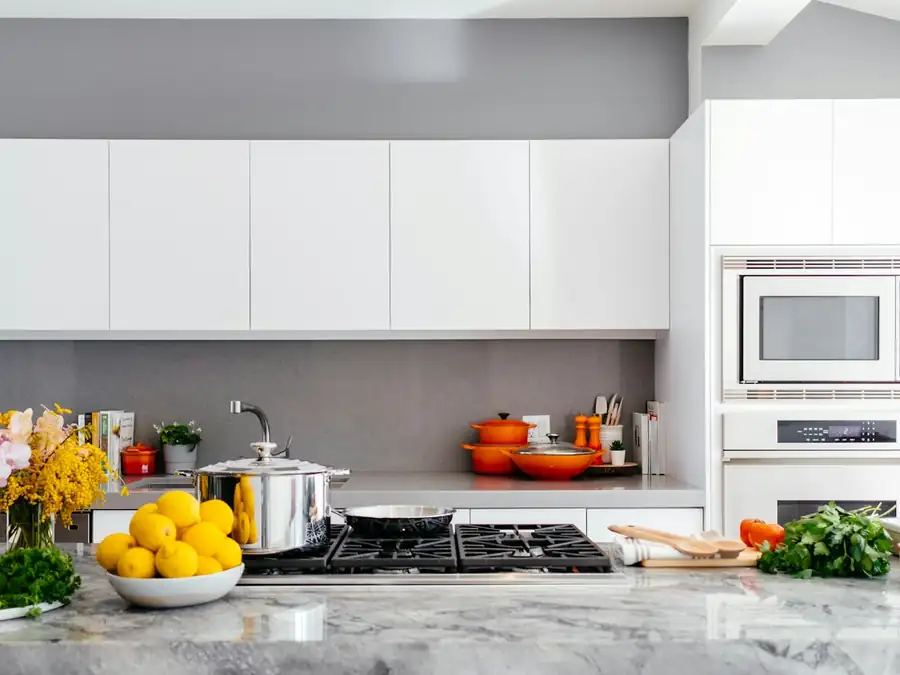 Kitchen after cleaning